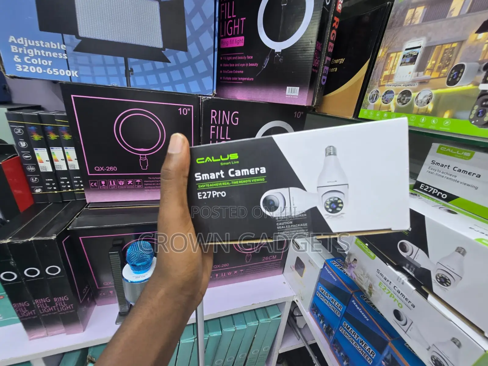E27pro Bulb Camera PTZ Night Vision Two Way Audio Wifi