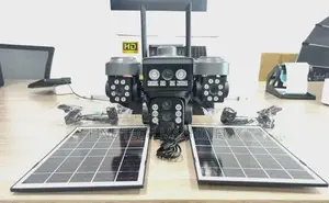 Triple-Lens 4g Solar-Powered Solar Camera