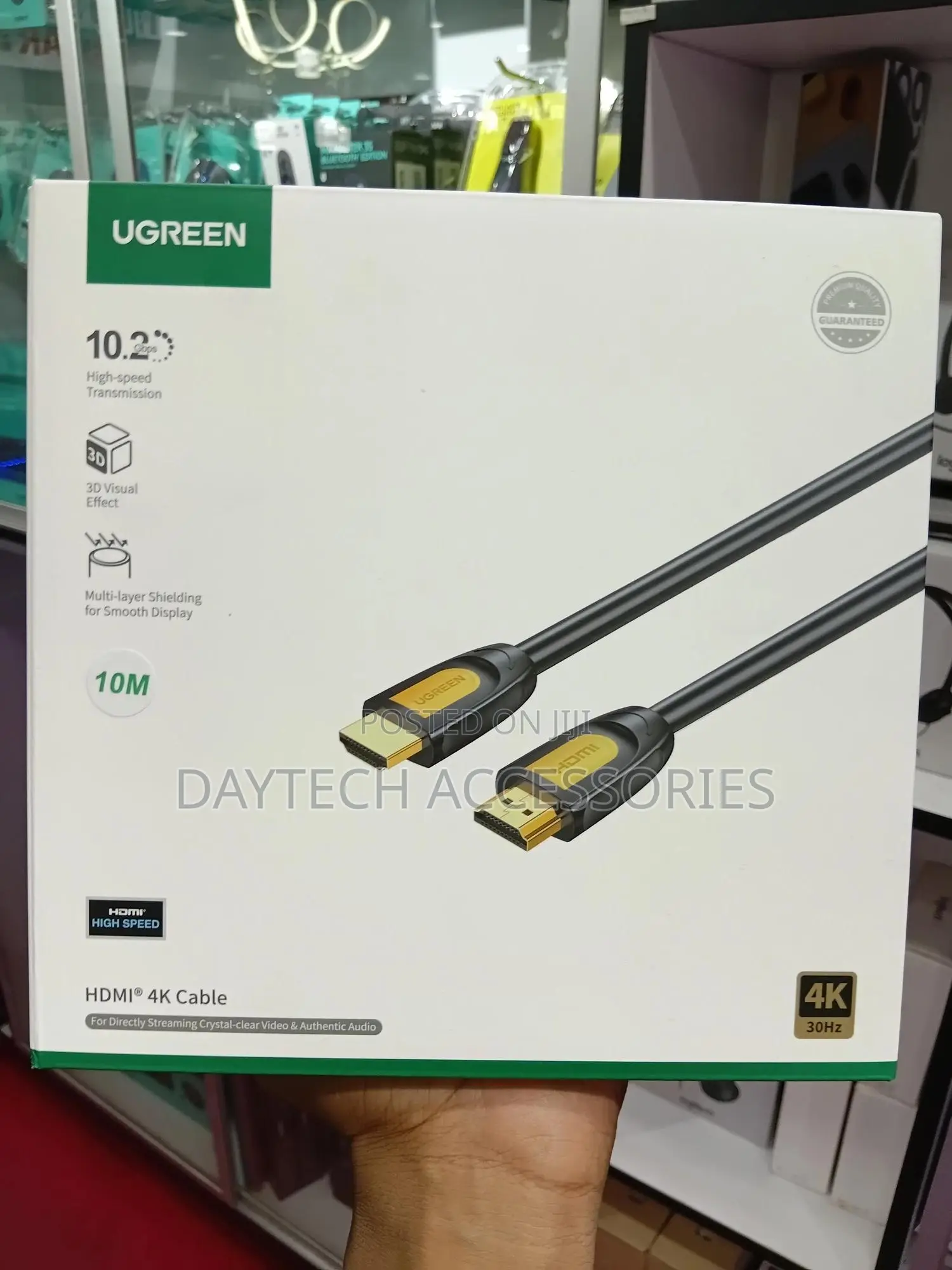 This Is a Ugreen 10m Hdmi Round Cable.