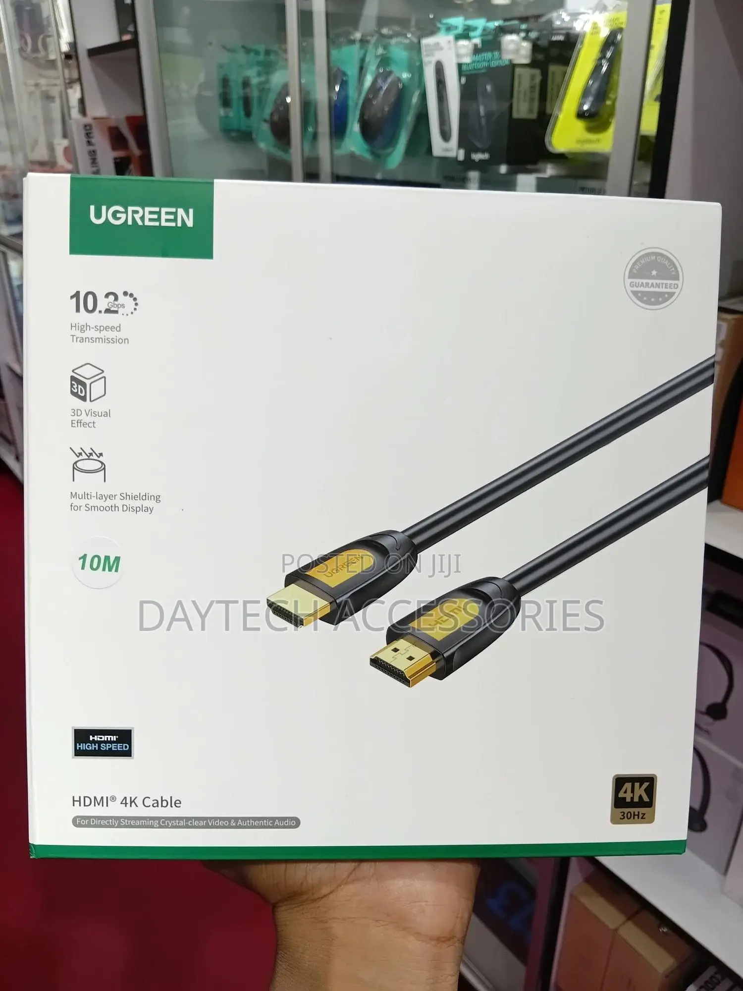 This Is a Ugreen 10m Hdmi Round Cable.