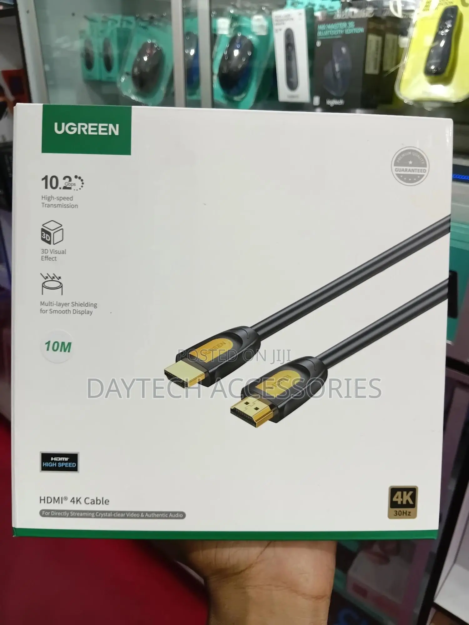 This Is a Ugreen 10m Hdmi Round Cable.