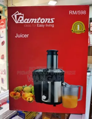 With 1years Warranty Ramtons Juicer Rm598