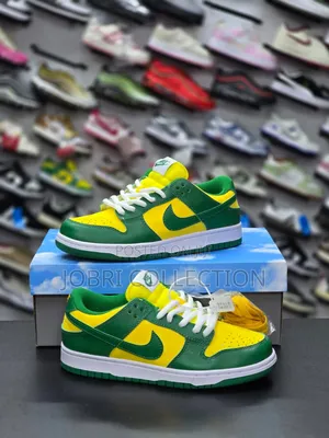 Designer Nike Dunk Low Brazil Sneakers