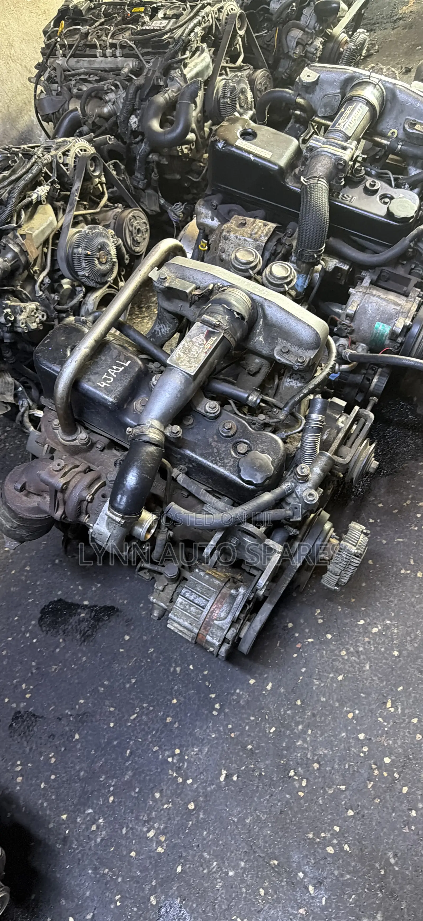 Isuzu Dmax 4ja1 Complete Engine