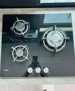 The Haier HCG-S603bb Is a 3-Burner Built-in Gas Cooker