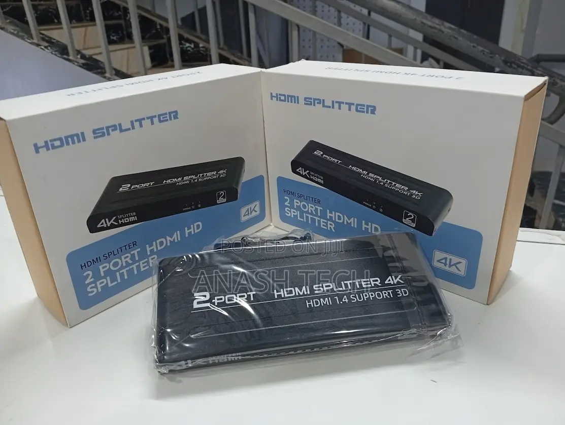 Easy to Install 2 Port Hdmi 1x2 Splitter Box