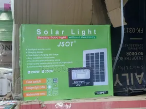 Solar Flood Light With 100 Watts and Solar Panel