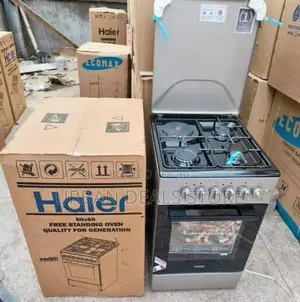 Haier 50*60 3gas + 1electric Cooker With Electric Oven