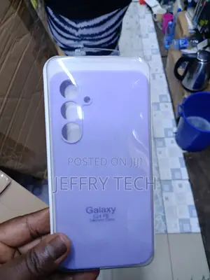 Lavender Silicone Case Designed to Fit the Samsung Galaxy S24 Fe