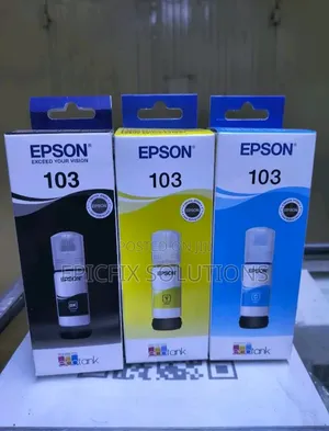 Boxed Original Epson 103 Ecotank Inks