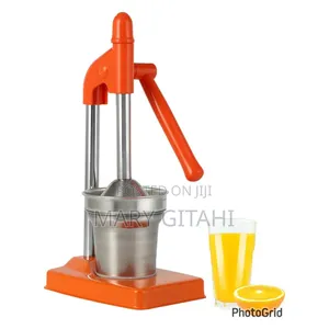 Heavy Duty Metallic Manual Citrus Juicer Stand Machine