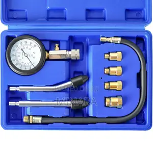 8 Pcs, Petrol Engine Cylinder Compression Test Kit