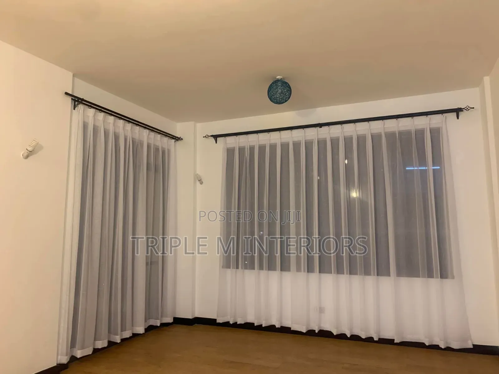 Classic White Sheer Curtain Panels
