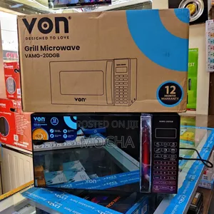 Von 20l Microwave Oven Grill – Black