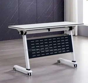 Office Table;1.2 Meter Foldable Training Table White