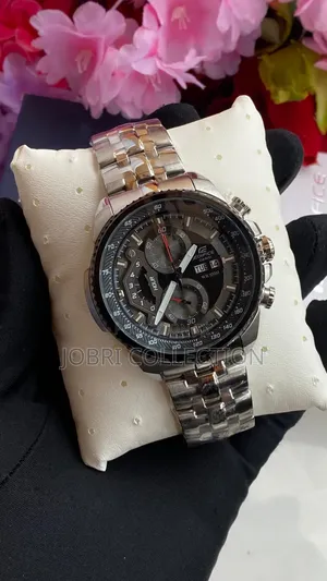 Silver Strap Casio Edifice Gents Chronograph Wrist Watch
