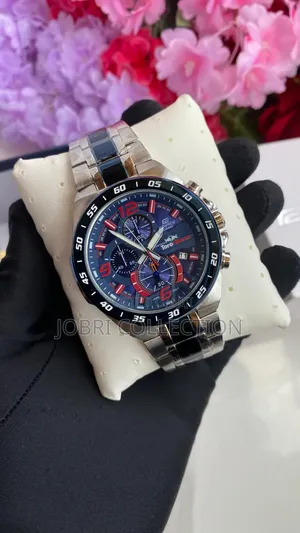 Casio Edifice Golden Full Chronograph Gents Wrist Watches