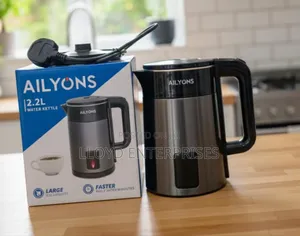 Ailyons Kettle Silver 2.2litres