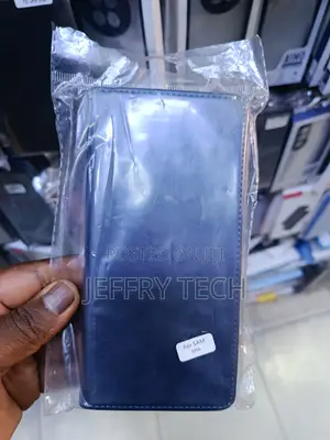 Leather Wallet-Style Flip Case for a Samsung Smartphone