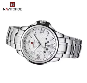 White Face Naviforce Gents Wrist Watch