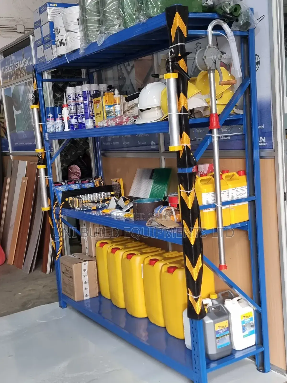 Multipurpose Blue Industrial Storage Racks(Shelves)