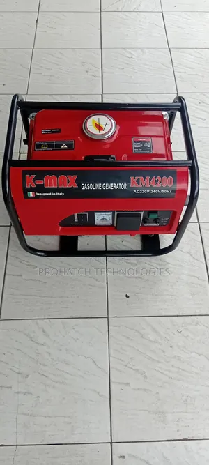 K-Max 1.2 Kva Gasoline Generator