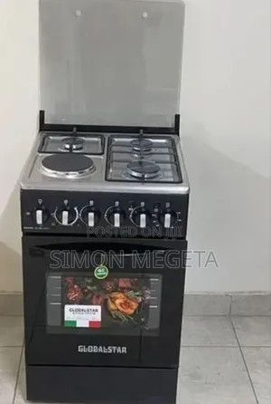 50×55 Globalstar Jet Cooker 3 Gas + 1 Electric Burner, Electric Oven.