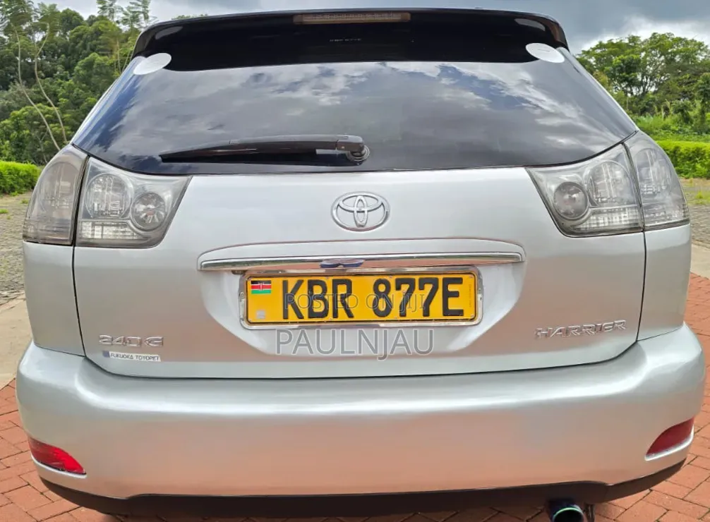 Toyota Harrier 2007 Silver