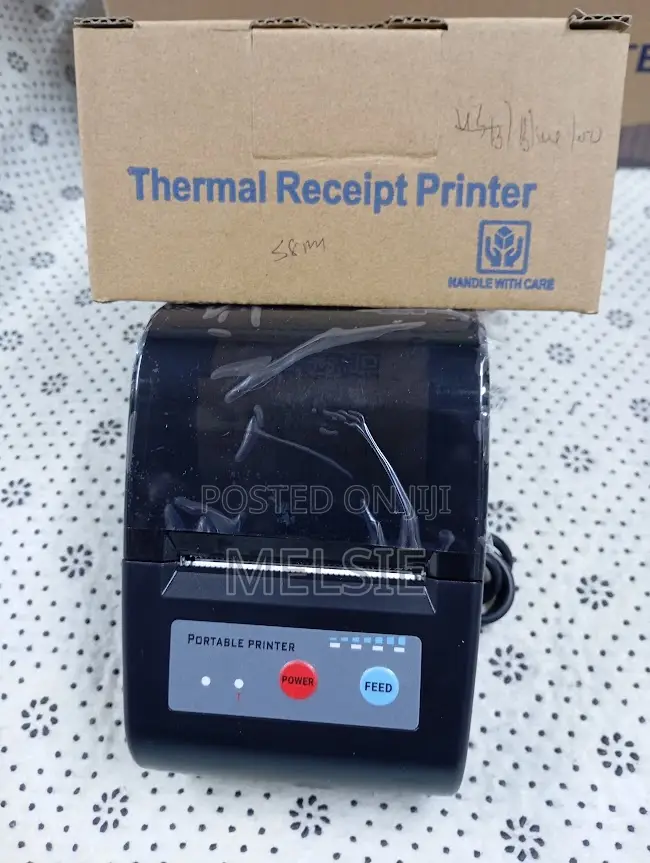 Mini Bluetooth Thermal Receipt Printer – Portable 58mm Pos Printer