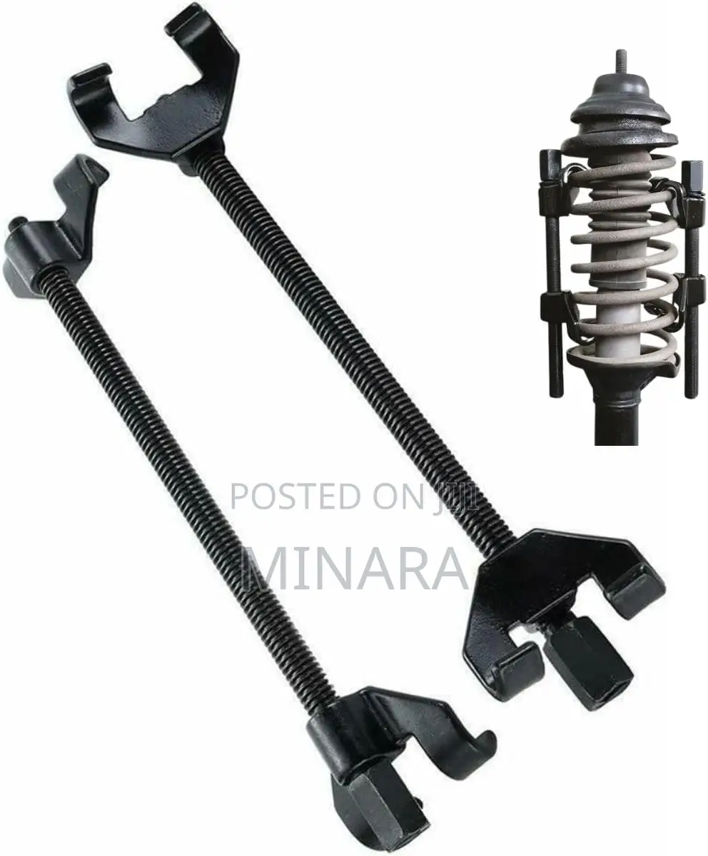 2 Pcs, Coil Spring Compressor Kit, Auto Shock Absorber Clamp Tool