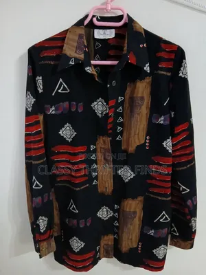 Vintage Tribal Patterned Shirt