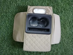 Car Back Seat Organizer With Cup Holder – Foldable Storage Table