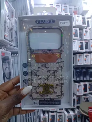 Caseous Brand Premium Stylish Leather-Textured Case for iPhone 17 Pro,