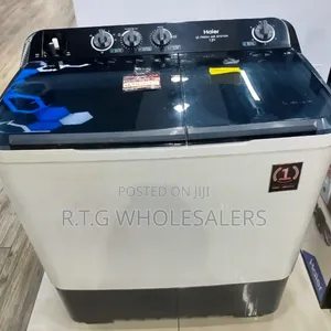 Haier 10kg Semi-Auto Twin Tub Washer + Spin Dryer