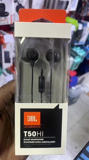 JBL T50hi by Harman Wired in Ear Headphone