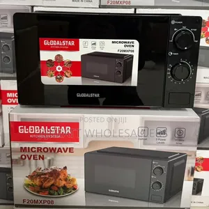20 Litres Silver Globalstar Manual Microwave