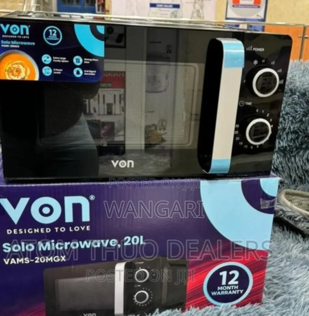 With Oven 20l Von 20mgx Analogue Microwave