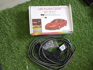 Led Flash Light Car Underglow Kit – RGB Exterior Lights With Remote