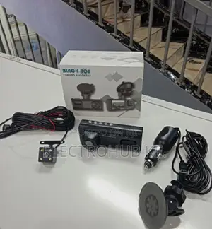 Black Box 3 in 1 Dash Camera - Car Camera With Rear Vewing Camera