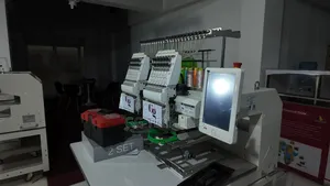 2-Head Daho Embroidery Machine With 12 Needles