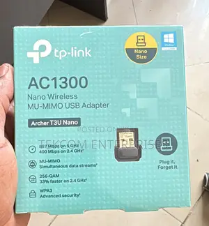Tp Link Archer T3u Nano Ac1300 Nano Wireless Mu-mimo Usb Adapter