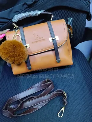 Brown Sling Handbag on Offer