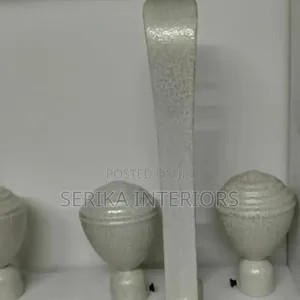 White Jua Kali Curtain Rods Curtain Rods