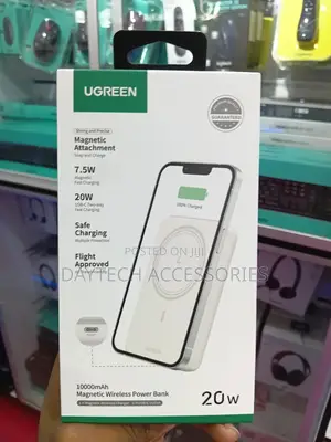 Ugreen Pb561 25208 10000mah Mini Magnetic Wireless 20w Power Bank.