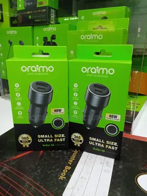 Oraimo Bullet 48, 48w Car Phone Charger