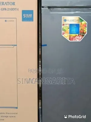 Colour Grey Glamstar 168l Fridge