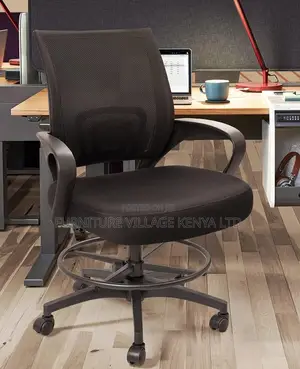 Office Chair;Black Counter Height Task Chair