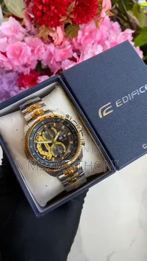 Casio Edifice Chronograph, Model Ef-558sg-1avdf. ( Quality Copy )