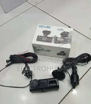 All in One Dash Camera - 3 in 1 Black Box With Rear View Camera