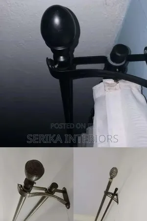 Jua Kali Curtain Rods